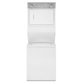 Stacked Electric Laundry Pair