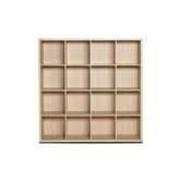 4 Row and 4 Column Thick Framed Open Cabinet