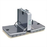 8333 3-Part Molded Case: 9" H x 17 3/4" W x 14 1/4" D