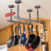 RACK IT UP! Ceiling Bar Hanging Pot Rack