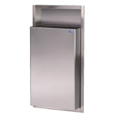Semi Recessed Waste Receptacle