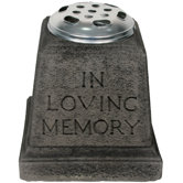 In Loving Memory Vase Garden Ornament