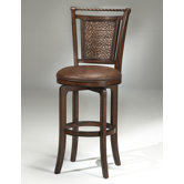 Norwood 26.5" Swivel Counter Stool in Cherry