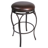 Lakeview Backless Counter Stool in Brown