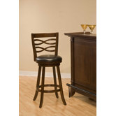 Elkhorn Swivel Counter Stool in Cherry