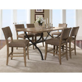 Charleston 7 Piece Counter Height Dining Set