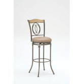 Riggler Swivel Stool in Distressed Washed Ash