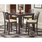 Tiburon 5 Piece Counter Height Dining Set