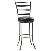 Holland 24" Swivel Counter Stool in Pewter