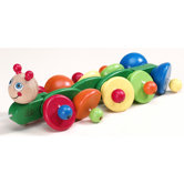 Sprinter Caterpillar Wooden Pull-Along Toy