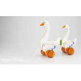 Pull Along White Goose