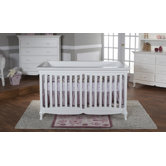 Mantova Ancona Forever Crib in White