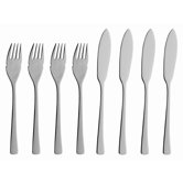 Karina 8 Piece Fish Flatware Set