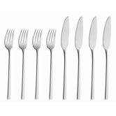 Helena 8 Piece Fish Flatware Set