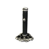 Catwalk Catnip Lille Plush Cat Scratcher in Black/White