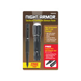 LED Tactical Flashlight with Tactical Penlight