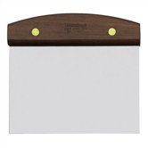 PRO Walnut Kitchen Necessities 4" x 6" Extra Long Dough Scraper