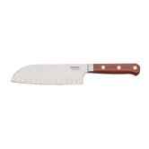 Rosewood Forged 7" Kullenschliff Santoku Knife