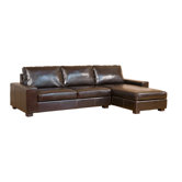 Bonded Leather Corner Sofa