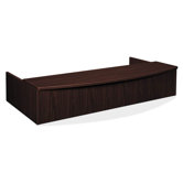 BL Series Reception Station Bow Front Transaction Counter