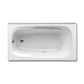 Integrity 60" x 32" AirMasseur Tub with Tile Lip on Left
