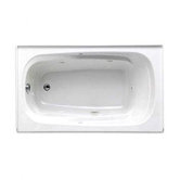 Integrity 60" x 36" Whirlpool Tub with Integral Skirt on Right