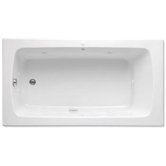 Integrity 66" x 36" AirMasseur Tub with Integral Skirt on Right
