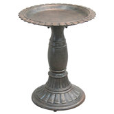 Fiesta Birdbath
