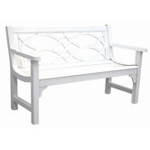 Brentwood Cast Aluminum Park Bench