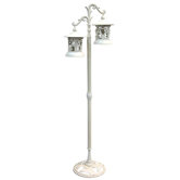 Calla Lily Pedestal Double Post Lantern