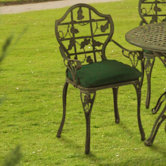 Ivy Dining Arm Chair with Cushion (Set of 2)