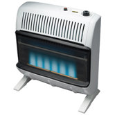 30000 BTU Natural Gas Blue Vent Free Wall Mount Heater