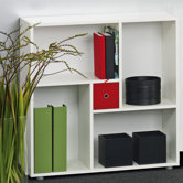 Blink Bookcase Cube in White