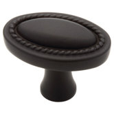 Contemporary Rope Edged Knob