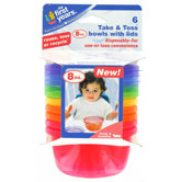 Take and Toss&reg; Bowls with Lids