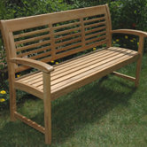 Teak Westerly Garden Bench