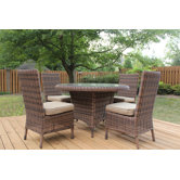 Del Ray 5 Piece Dining Set