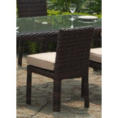 Saint Tropez Wicker Dining Side Chair