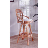 South Sea Rattan Bar Stools