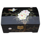 Jewellery Box with Birds and Flower