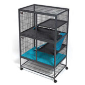 Ferret Nation Accessories Bottom Pan Cover in Teal and Purple