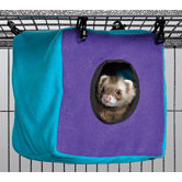 Ferret Nation Accessories Cozy Cube in Teal and Purple