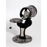 Catitude Salvador Style Cat Condo in Black