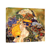 Gustav Klimt ''Baby Detail'' Canvas Art