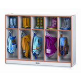 5 Section Toddler Coat Locker