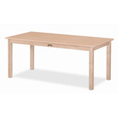Large Multi-Purpose Rectangle Laminate Table