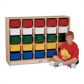 25 E-Z Glide Tray Mobile Cubbie