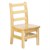 KYDZ 12" Wood Classroom Ladderback Chair
