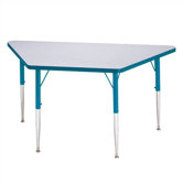 Rainbow Accents KYDZ Activity Table- Trapezoid (24" x 48")