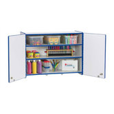 KYDZ Rainbow Accents Lockable Wall Cabinet - Rectangular (35" x 15")